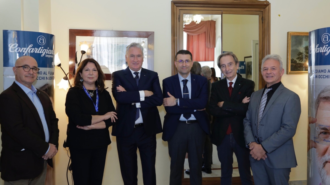 Giunta- da sx Costantino Sparacio, Maria Grazia Bonsignore, Giuseppe Pezzati, Giovanni Rafti, Calogero Sciascia e Claudio Terruso