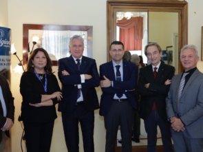 Giunta- da sx Costantino Sparacio, Maria Grazia Bonsignore, Giuseppe Pezzati, Giovanni Rafti, Calogero Sciascia e Claudio Terruso