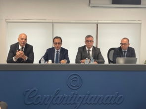 Da sinistra Pezzino, Aricò, La Porta e Di Vincenzo 2