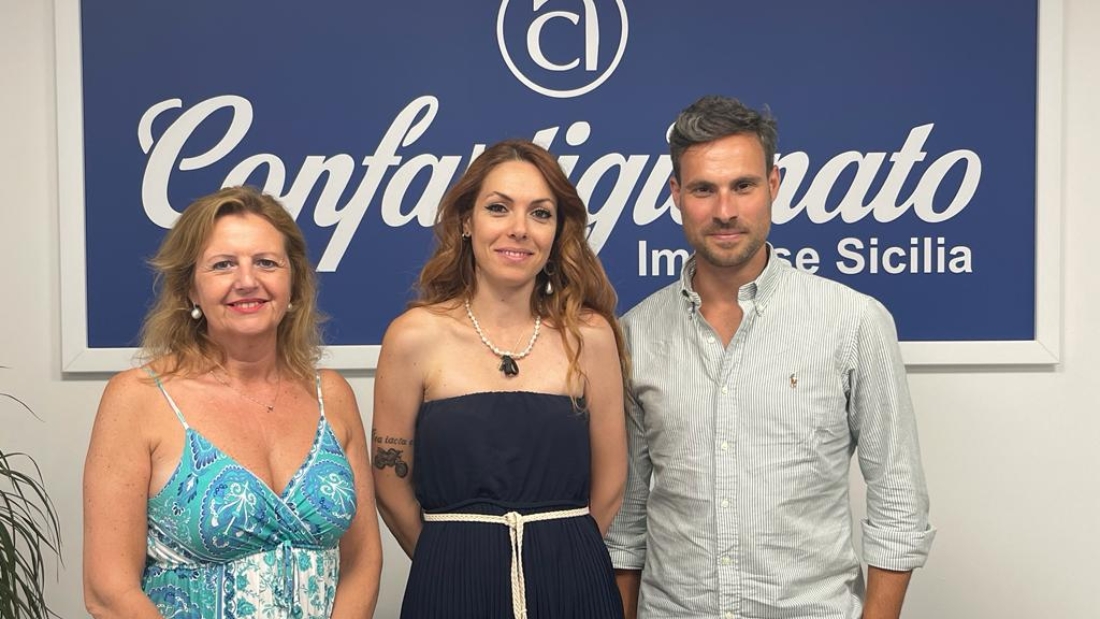 Da sinistra Rita Curcio, Flavia Pinello e Maurizio Ciotta