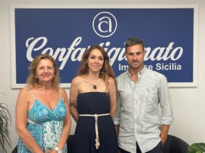Da sinistra Rita Curcio, Flavia Pinello e Maurizio Ciotta